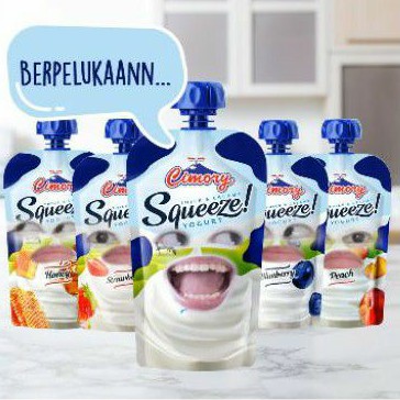 

CIMORY SQUEEZE BLUEBERRY, STRAWBERRY, HONEY, ORIGINAL, PEACH / YOGURT VIRAL