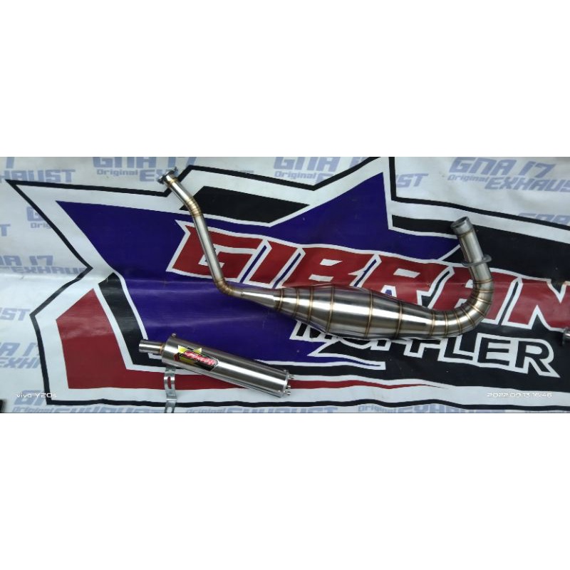 KNALPOT NINJA COBRA RR DAN R FULL STENLIS SMR