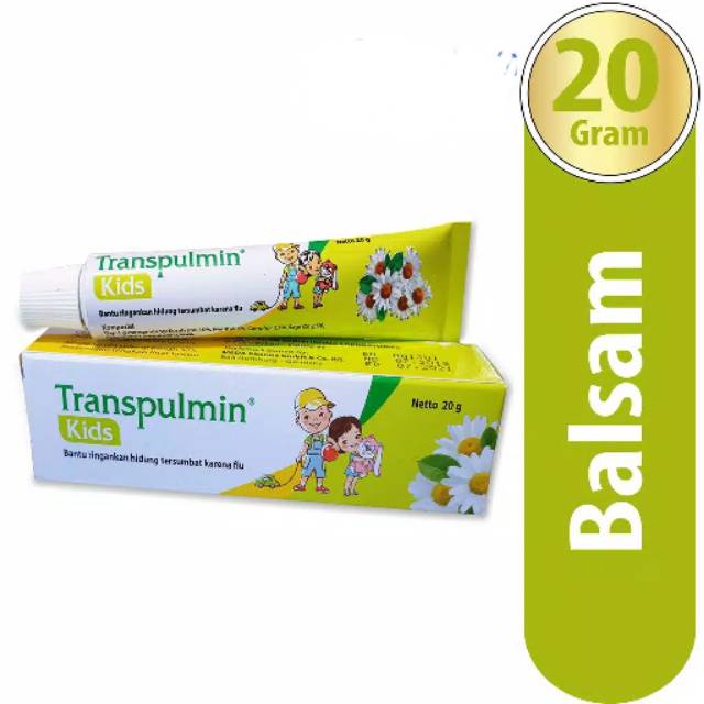 Transpulmin kids balsam  20gr / balsam anak