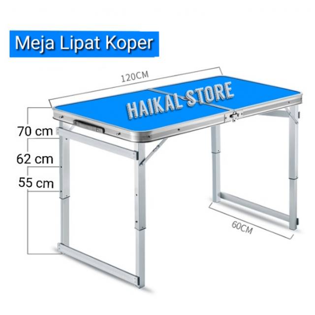 Meja Lipat Koper