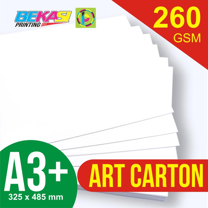 

Promo Kertas Art Carton 260 gram A3+ (32.5 x 48.5 cm) - Putih Limited