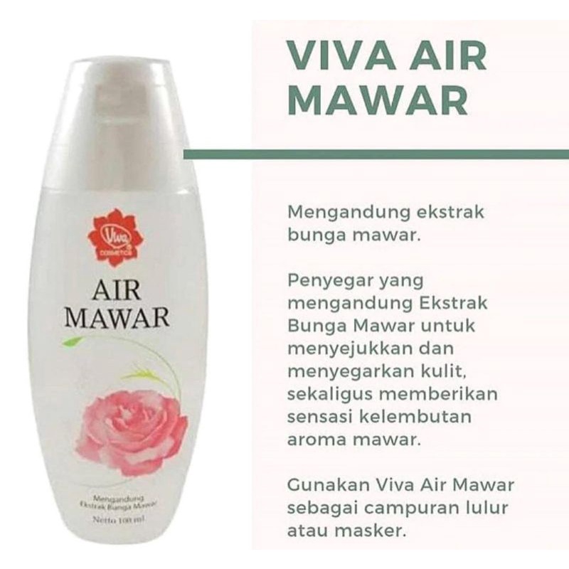 

air mawar siap bersih kan muka mu