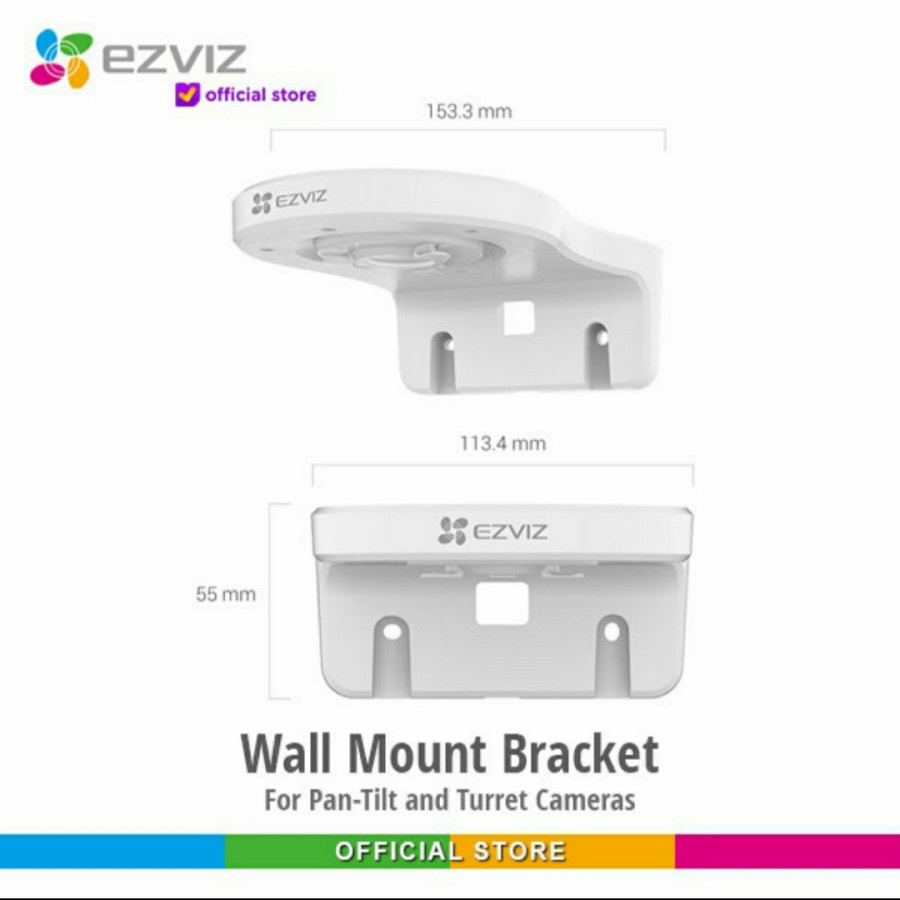 EZVIZ Wallmount Bracket for C6CN C6N C6TC C4W 100% ORIGINAL BRAKET