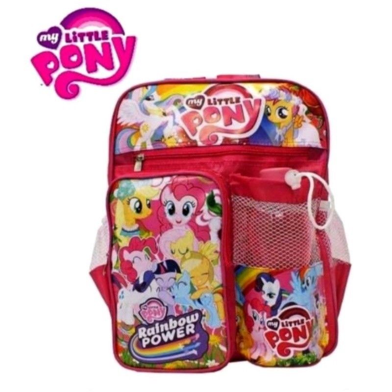 Tas ransel anak sekolah TK / SD ransel anak karakter kartun / free botol minum