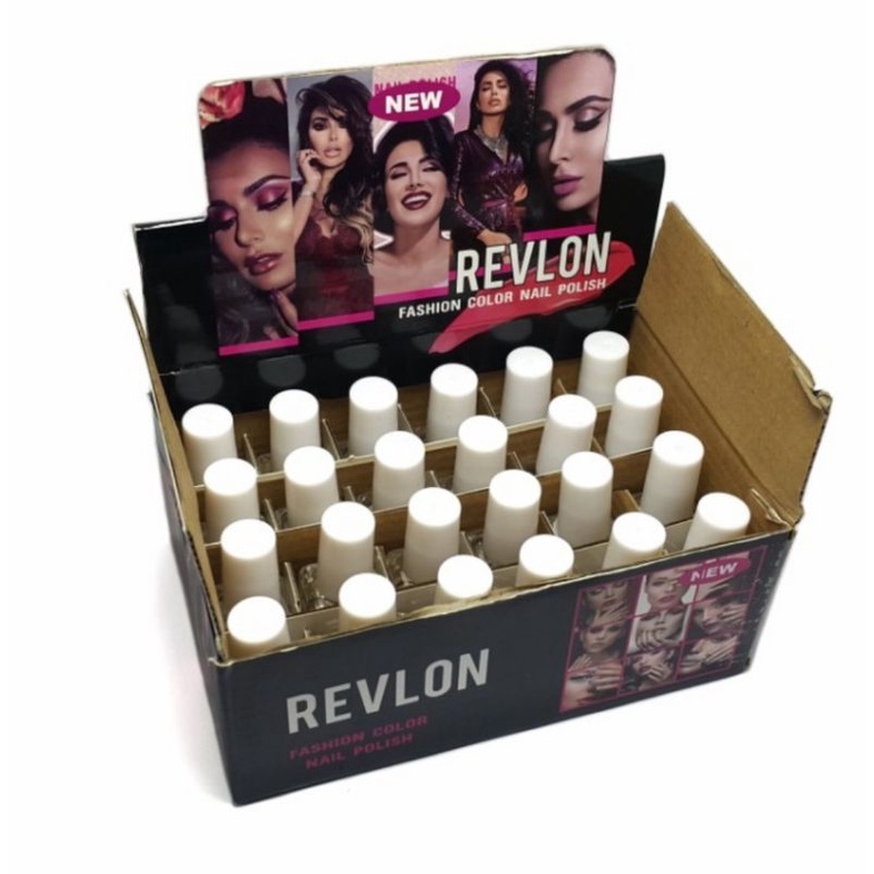 [24 pcs] KUTEK REVLON FASHION COLOR NAIL POLISH