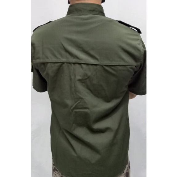 Kemeja Tactical 511 Pendek Hijau Army