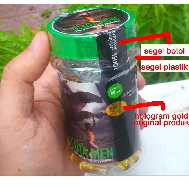 [SKU : 7BR9U] Pemutih Kulit Pria Original Japan GLUTAMEN / Obat Pemutih / Vitamin Kuit / Pemutih Muk