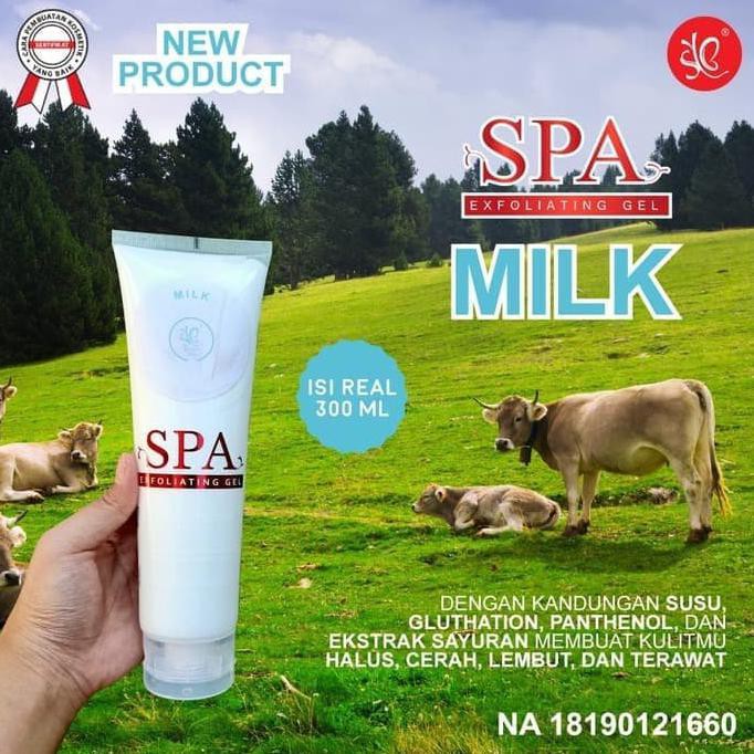 SPA SYB EXFOLIATING GEL MILK