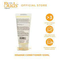 Buds Organic - Orange Conditioner 100ml Perawatan Rambut Anak