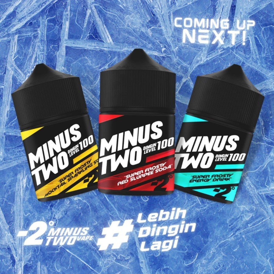 Liquid vape Minus Two Dingin Level 99 60ML by Minus 2