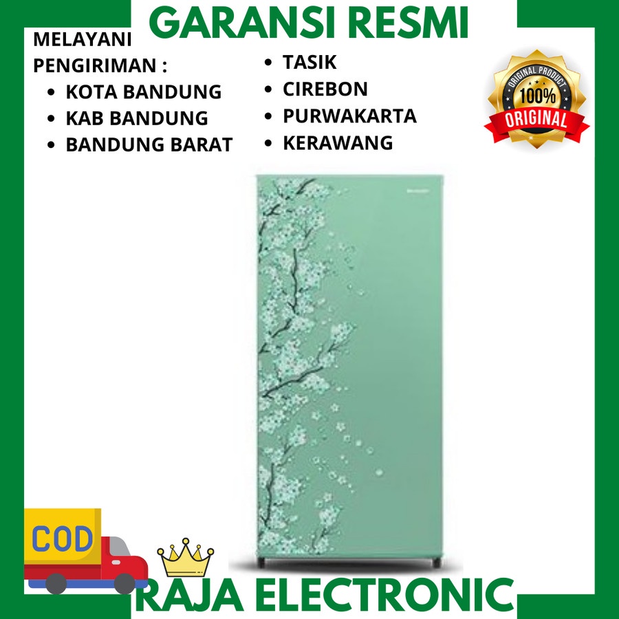 KULKAS SHARP 1 PINTU SJ 162 / Lemari es sharp sj 162 SJ-N162DSH