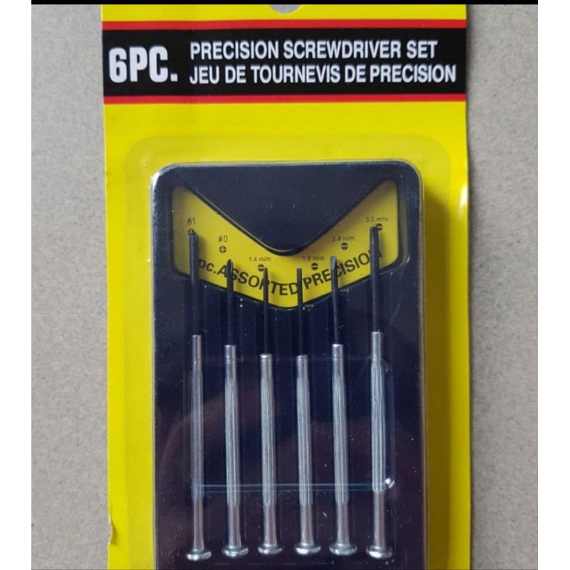 Obeng Jam Set 6 Pcs Obeng Jam Tangan Obeng Kacamata