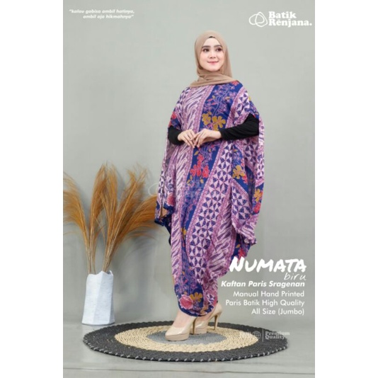 kaftan batik NUMATA BIRU