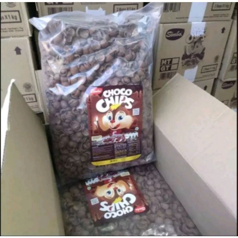 

03.03 COD BEBAS ONGKIR!! SEREAL COCO KRUNS RASA COKLAT 1 KG SEBESAR DUS INDOMEE
