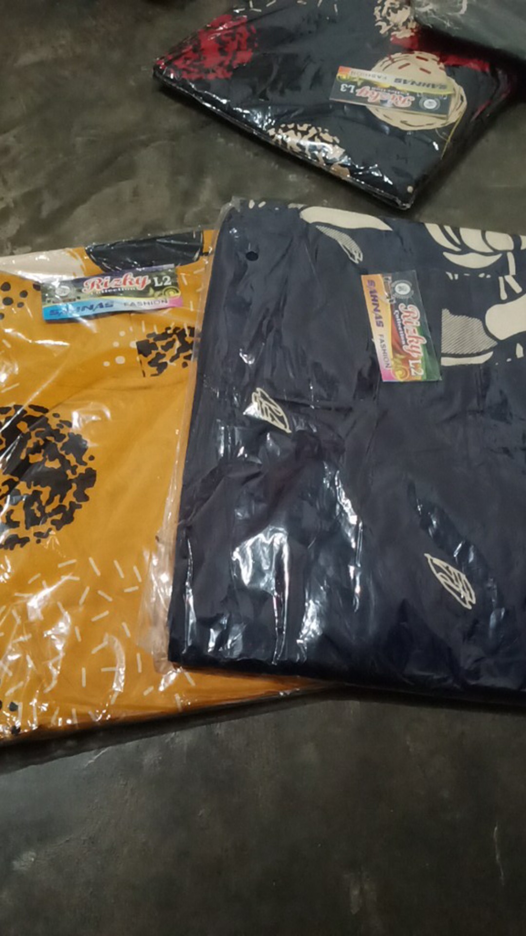 Cod Tunik Dress Batik/top Motif Tenun/atasan Etnik Katun Strech Ory Merk Rizky Size S M L Xl