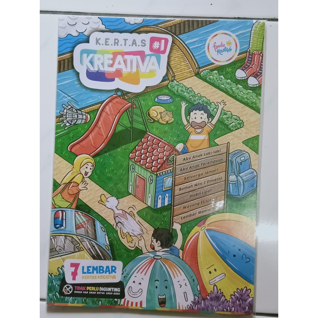 

Kertas Aktivitas anak