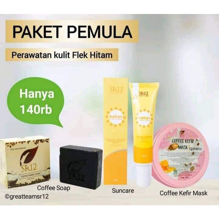 PAKET REMAJA SR12 / PAKET PEMULA SR12 / PAKET HEMAT PEMULA SR12