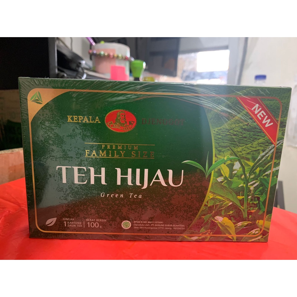 

Kepala Djenggot Green Tea 100 G