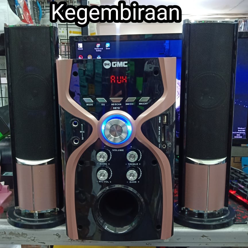 SPEAKER MULTIMEDIA GMC 887G / 887G BLUETOOTH