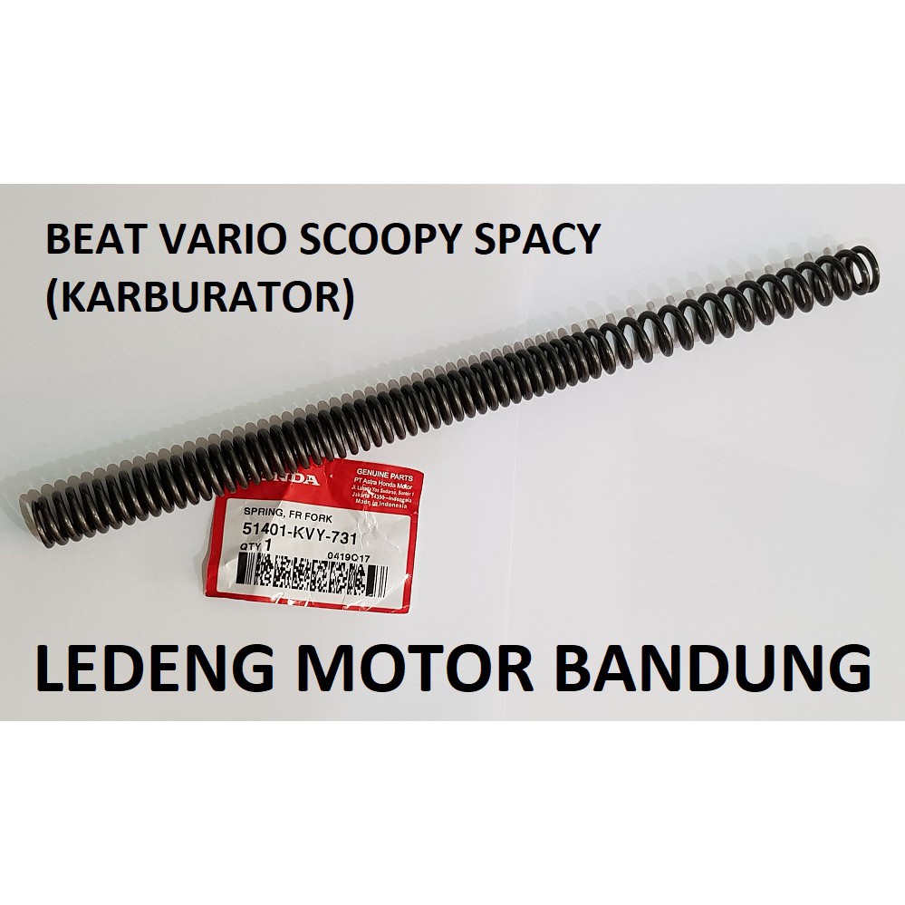 ORI Per Shock Depan Beat Vario Scoopy Spacy Spring Front Shockbreaker Original KVY AHM Honda Matic