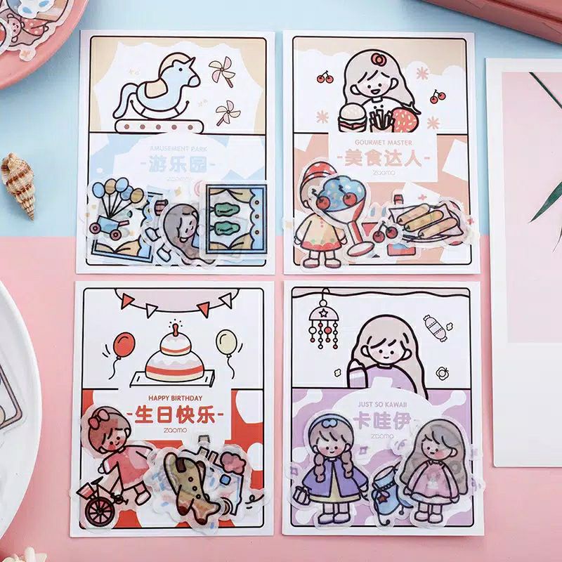 

kawaii girls sticker