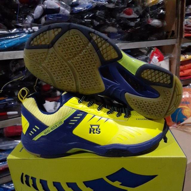 Sepatu badminton rs snd 603 original