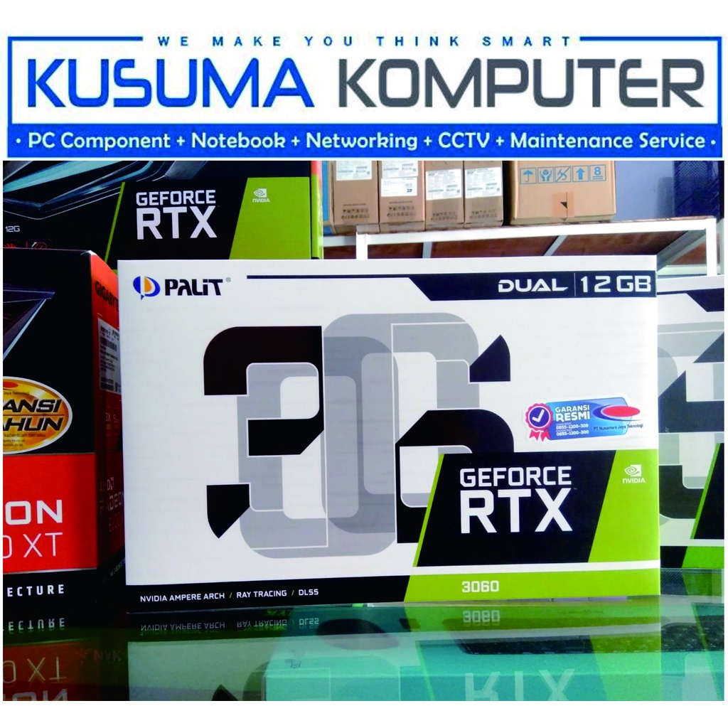 VGA Palit GeForce RTX 3060 Dual 12GB GDDR6