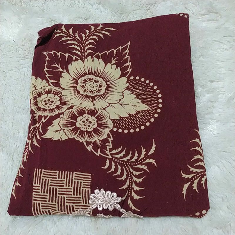 Longdress Arabian Jumbo  Ld 130 | Longdress Renda Jumbo | Daster Arab Jumbo |-Maron