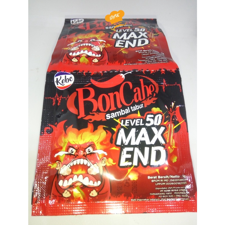 

BonCabe Original Level 15 30 50 MAX RENCENG Bon Cabe Kobe bubuk tabur