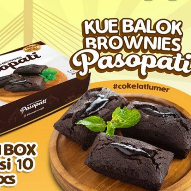 

Kue balok brownies pasopati