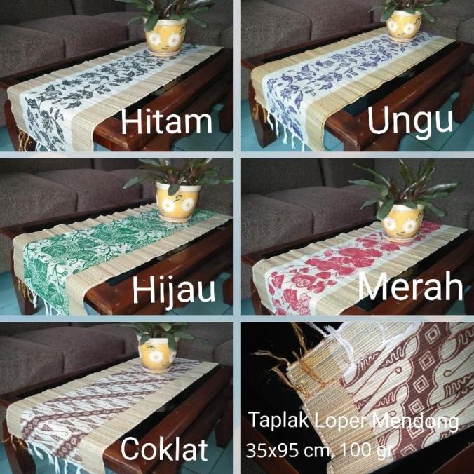 Taplak Loper Mendong Batik Sablon
