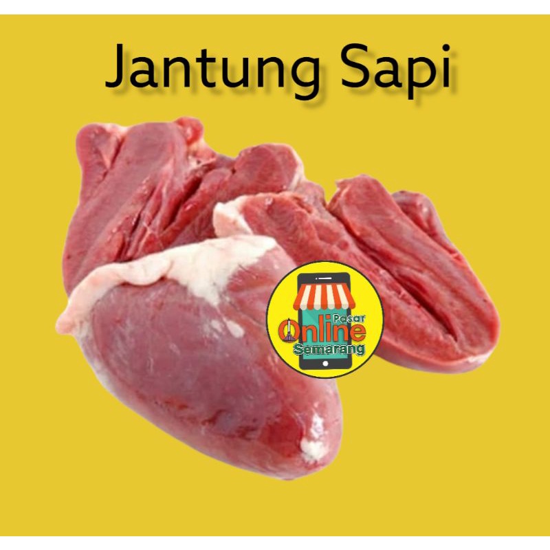 

Jantung Sapi Fresh dan Segar / Belanja Daging Segar Semarang Murah