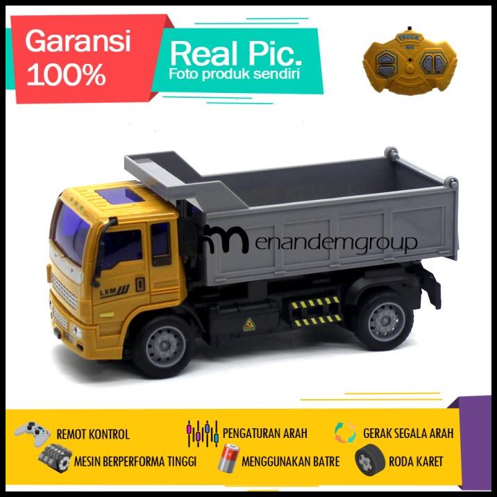 Mainan Mobil Remot Kontrol RC Dump Truk Max