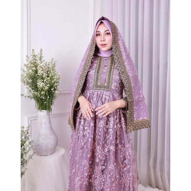 KEBAYA ORIGINAL//KEBAYA MODERN//GAMIS SELENDANG KATRINA//Original By Pelangi Jaya