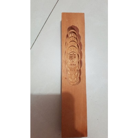 cetakan kayu kue ku
