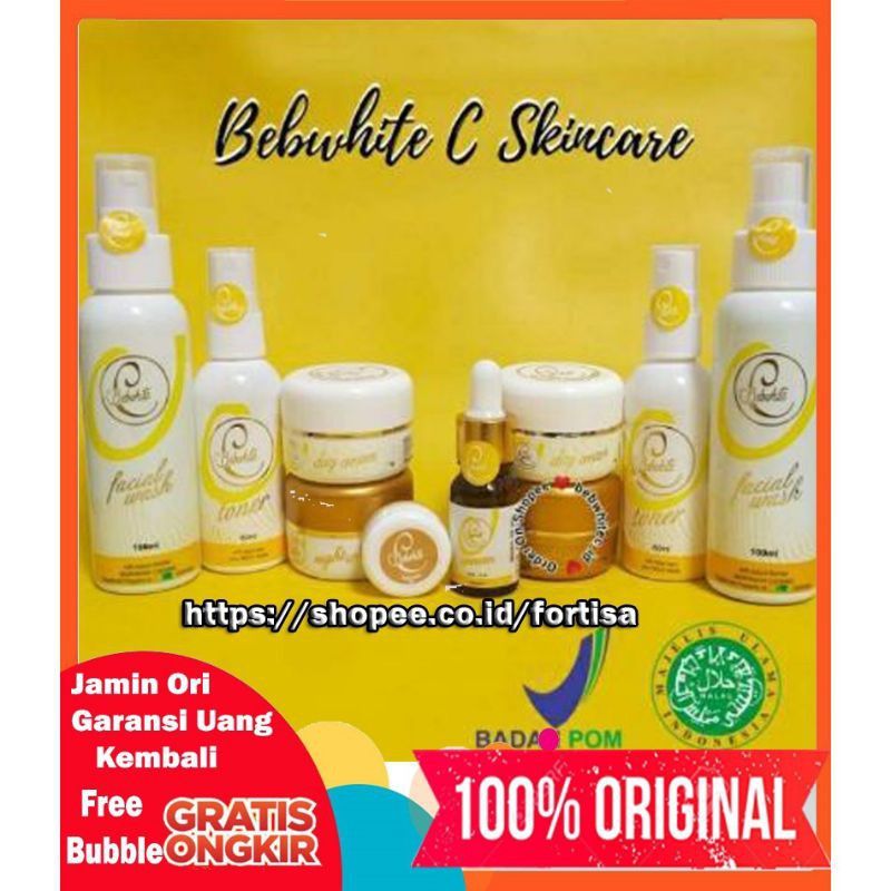 Cream Bebwhite C Skincare/crim BBC original bpom,Forte/glow/acne