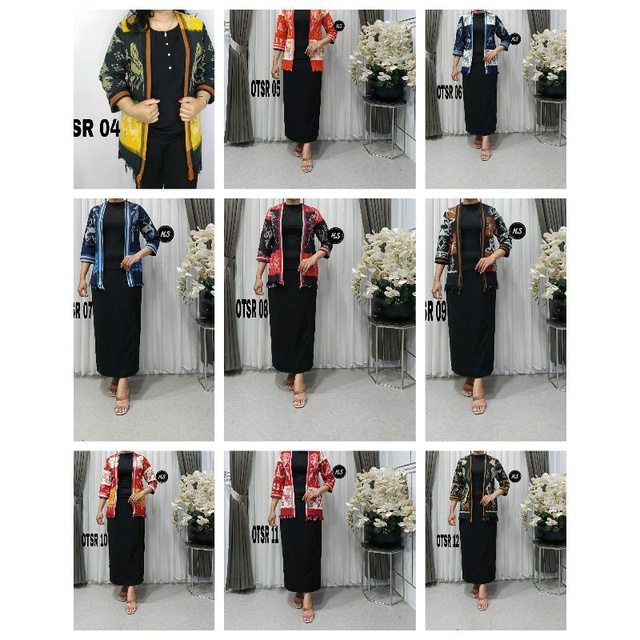 OUTER TENUN MOTIF SUMBA/OUTER HALUSAN FULL TENUN JEPARA/OUTER ETNIK/KS