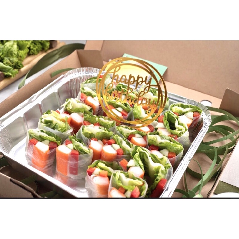 

birthday roll salad