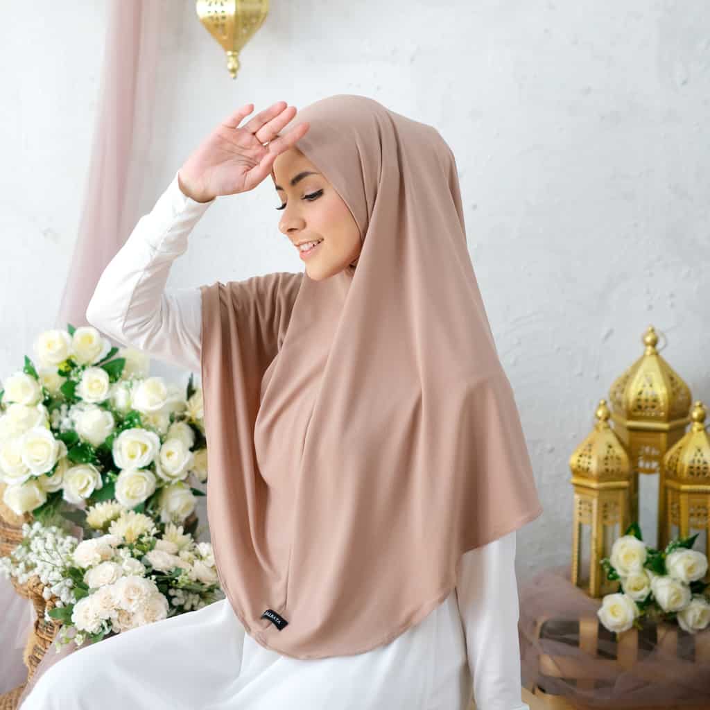 Naura Instant - Albata Hijab-Naura Nude