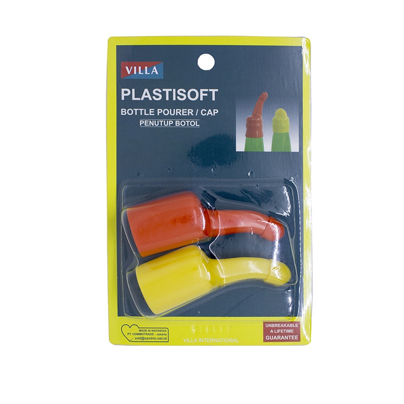 Ktmstore Plastisoft Penutup Botol 2 pcs Bottle Pourer Cap Villa 6284