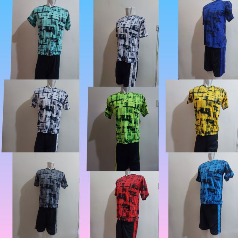 setelan jersey bola futsal dewasa polos/ baju bola olahraga polos termurah