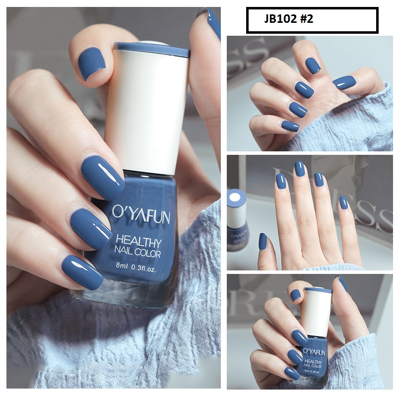 OYAFUN [ORIGINAL] BARU Peel Off kutek JB102 cat kuku halal muslimah Gel Nail polish O'yafun Kuteks