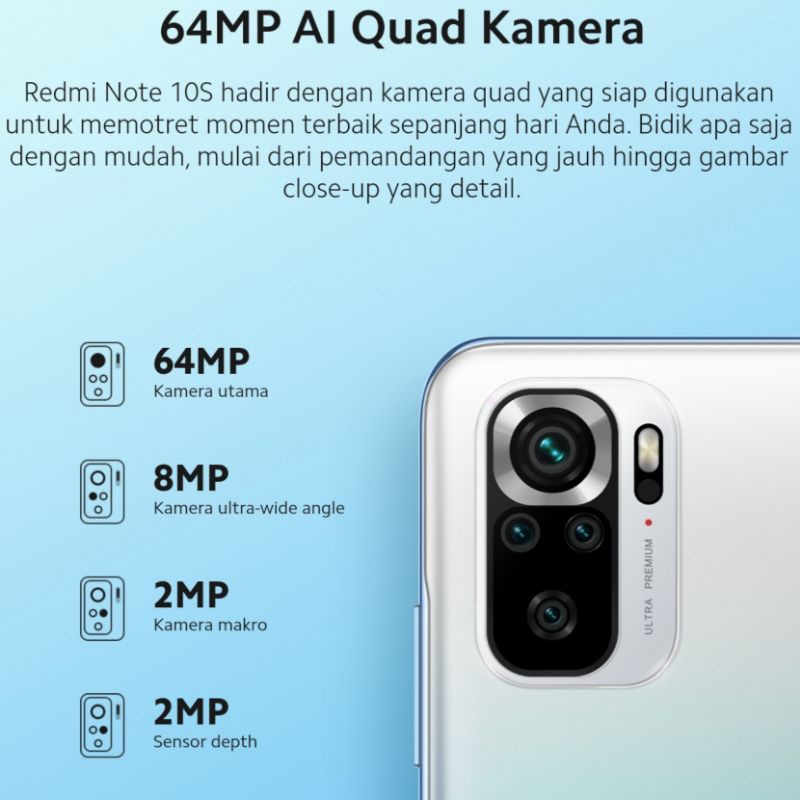 Xiaomi Redmi Note 10 s NFC 10s 8/128 Garansi Resmi Indonesia RAM 8GB 128GB 6/128 6/64-2
