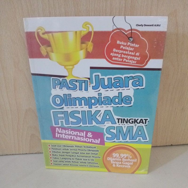 Buku Pasti Juara Olimpiade Fisika Tingkat Sma Nasional Dan Internasional Shopee Indonesia 0370