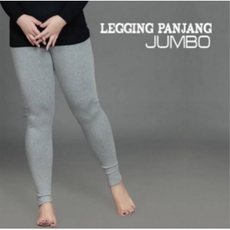 LEGGING PANJANG WANITA BAHAN RAYON CELANA LEJING PANJANG KAOS Bahan Rayon Elastis Size 30kg s.d 90kg dan SUPER JUMBO