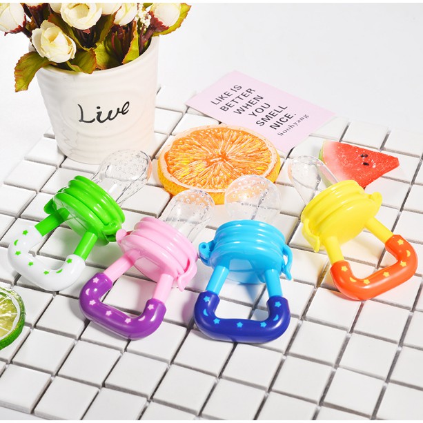 OSM JKT B5017 Empeng Buah Bayi / Dot Buah Bayi / Fresh Fruit Feeder / Gigitan Mpasi / Fruit Pacifier-6