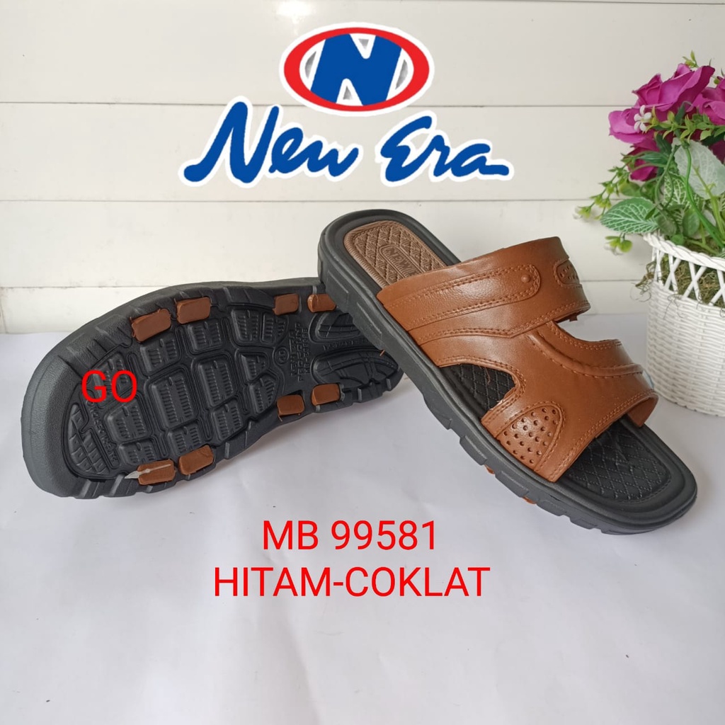 sogo NEW ERA MB E 99581 Sandal Selop Pria Casual Sandal Slop Karet Pria Dewasa Sendal Slide Pria Keren