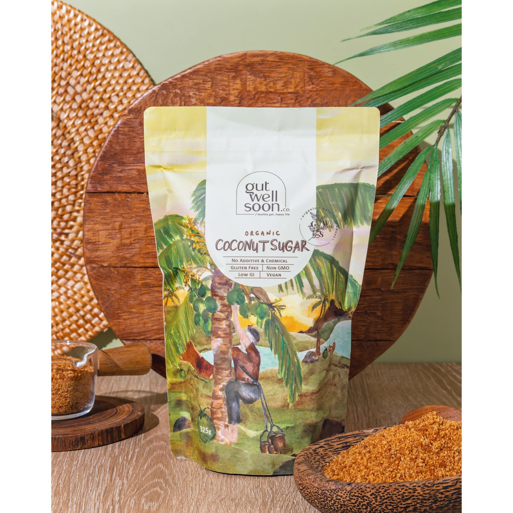 

GUT WELL SOON - ORGANIC COCONUT SUGAR 325 GR