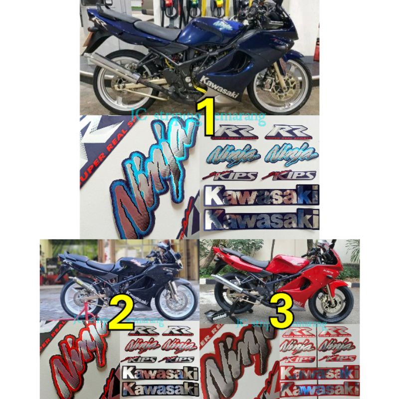 striping ninja rr 2009 chrome