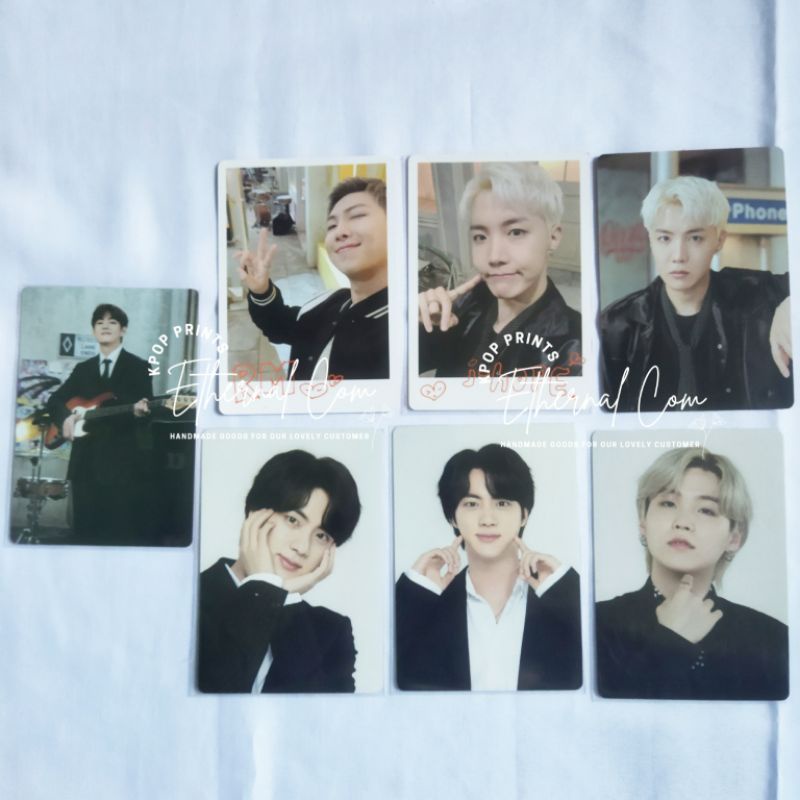 MPC PTD BTS Permision to dance on stage seoul mini photocard official jhope hoseok taehyung v gitar 